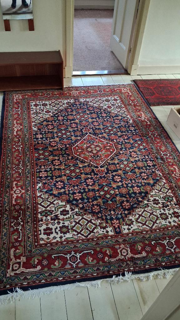 Perzisch tapijt, Huis en Inrichting, Stoffering | Tapijten en Kleden, Gebruikt, 150 tot 200 cm, 200 cm of meer, Rechthoekig, Grijs