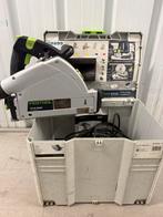Festool TS 55 REBQ Invalzaag met koffer, Gebruikt, Invalzaag, 600 tot 1200 watt, Ophalen of Verzenden