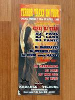 House flyer Terror Traxx On Tour - 17/4/1995 Kadance Tilburg, Ophalen, A4 of kleiner, Muziek, Rechthoekig Staand