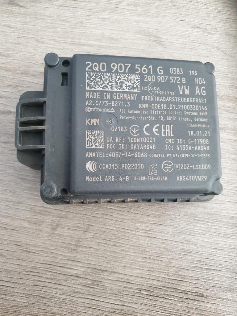 Radar sensor VAG - Cruise Control / Remhulp (2Q0907561G), Ophalen of Verzenden, Gebruikt, Seat