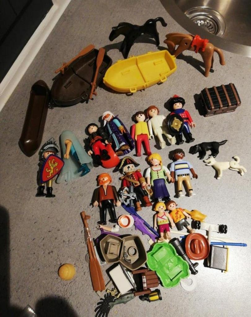 Collectie playmobil poppetjes, coaching /familie opstelling, Kinderen en Baby's, Speelgoed | Playmobil, Ophalen of Verzenden, Zo goed als nieuw