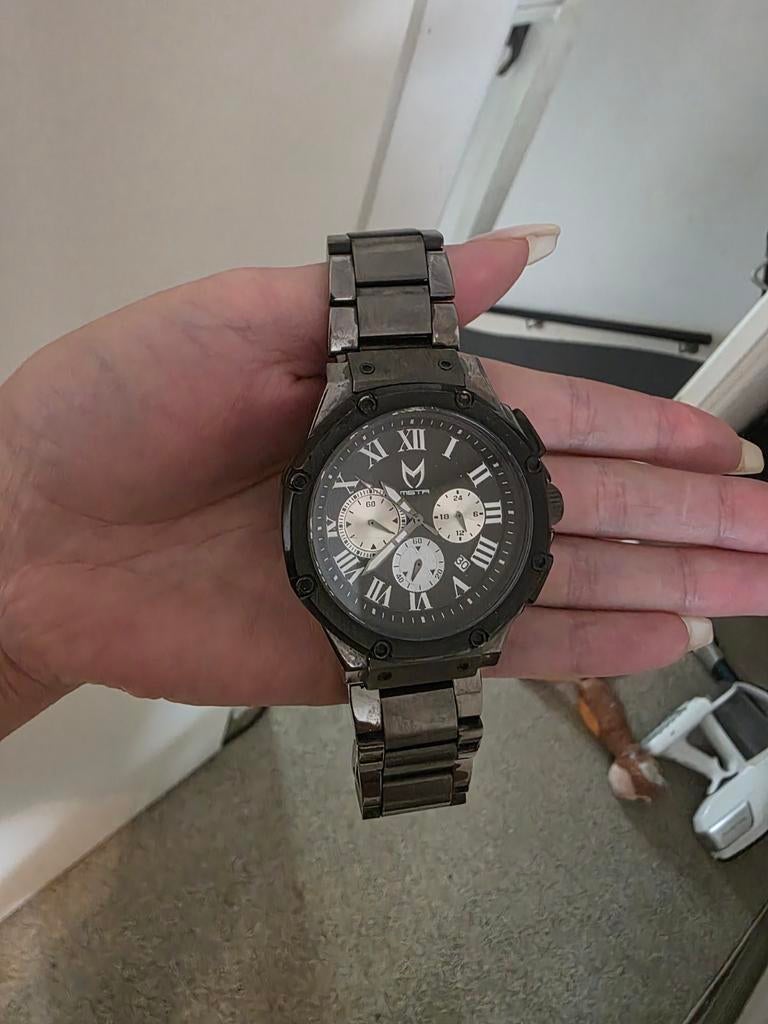 Stijlvol Heren Polshorloge, MSTR (Meister) Ambassador Titani, Sieraden, Tassen en Uiterlijk, Horloges | Heren, Ophalen of Verzenden