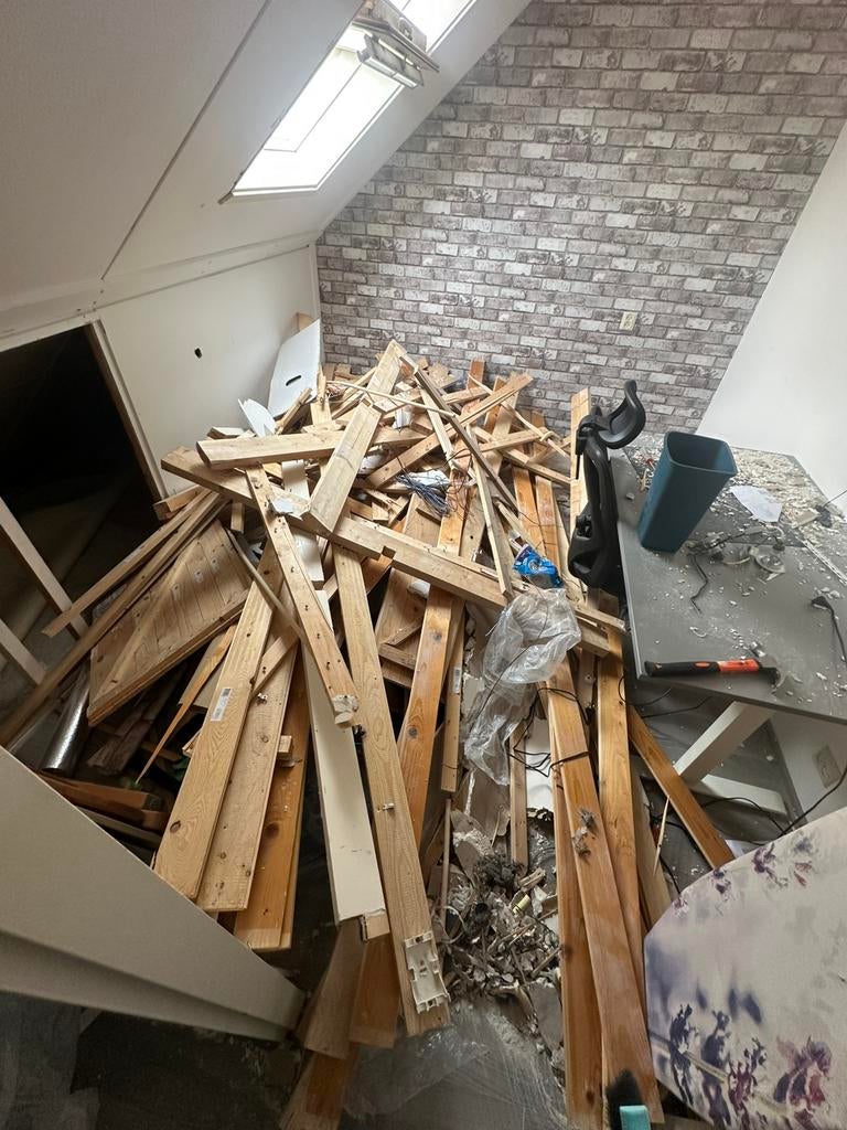 HOUT Gratis af te halen, Tuin en Terras, Haardhout, 6 m³ of meer, Ophalen