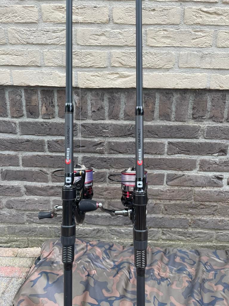 Compact Stalkerset Karper, Ophalen, Zo goed als nieuw, Complete set