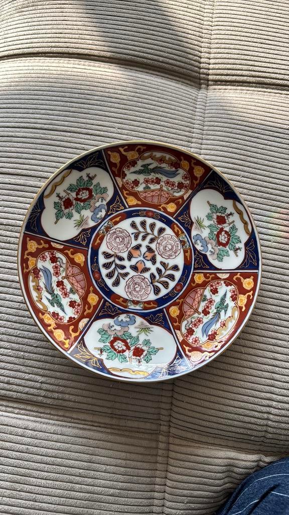 Mooi wandbord Gold Imari, Antiek en Kunst, Ophalen of Verzenden