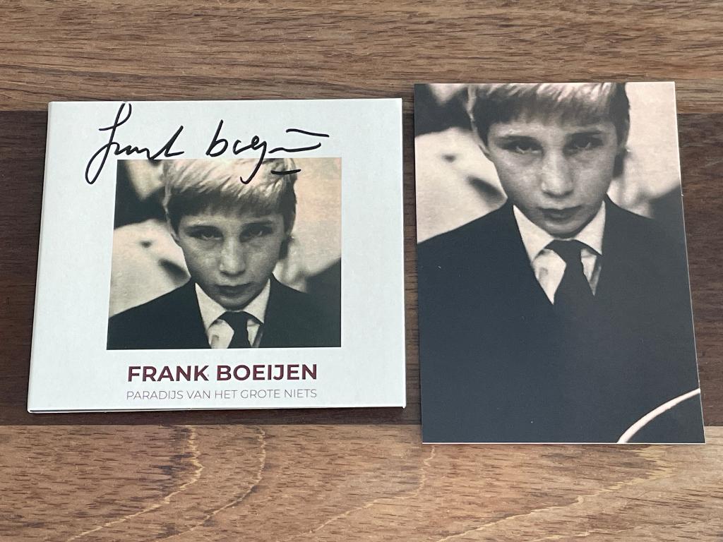 Cd Frank Boeijen Paradijs Van Het Grote Niets GESIGNEERD NEW, Ophalen of Verzenden, Nieuw in verpakking, Pop