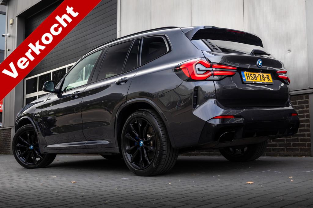 BMW X3 xDrive30e 292 pk High Executive M-Sportpakket / Nieuw, 1998 cc, Gebruikt, Zwart, Bedrijf