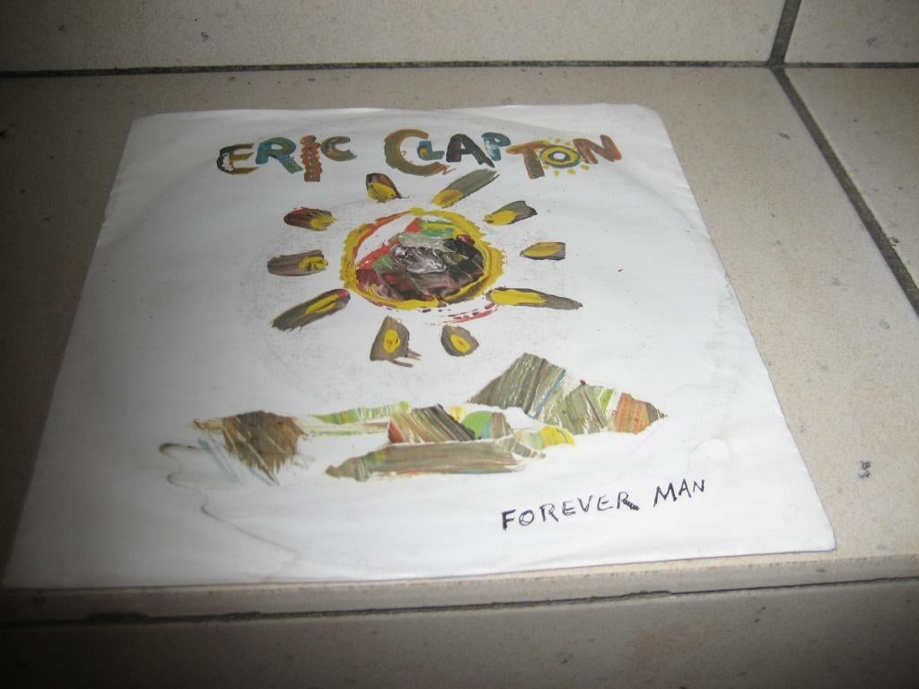 Eric clapton forever man, Cd's en Dvd's, Vinyl Singles, Gebruikt, 7 inch, Ophalen of Verzenden, Rock en Metal