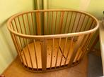 Stokke bed V2 beuken, Kinderen en Baby's, Babywiegjes en Ledikanten, Ophalen, Zo goed als nieuw, Ledikant