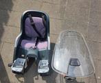 Fietsstoeltje voor voorop en windscherm, Fietsen en Brommers, Voorzitje, Ophalen of Verzenden, Bubbly, Gebruikt