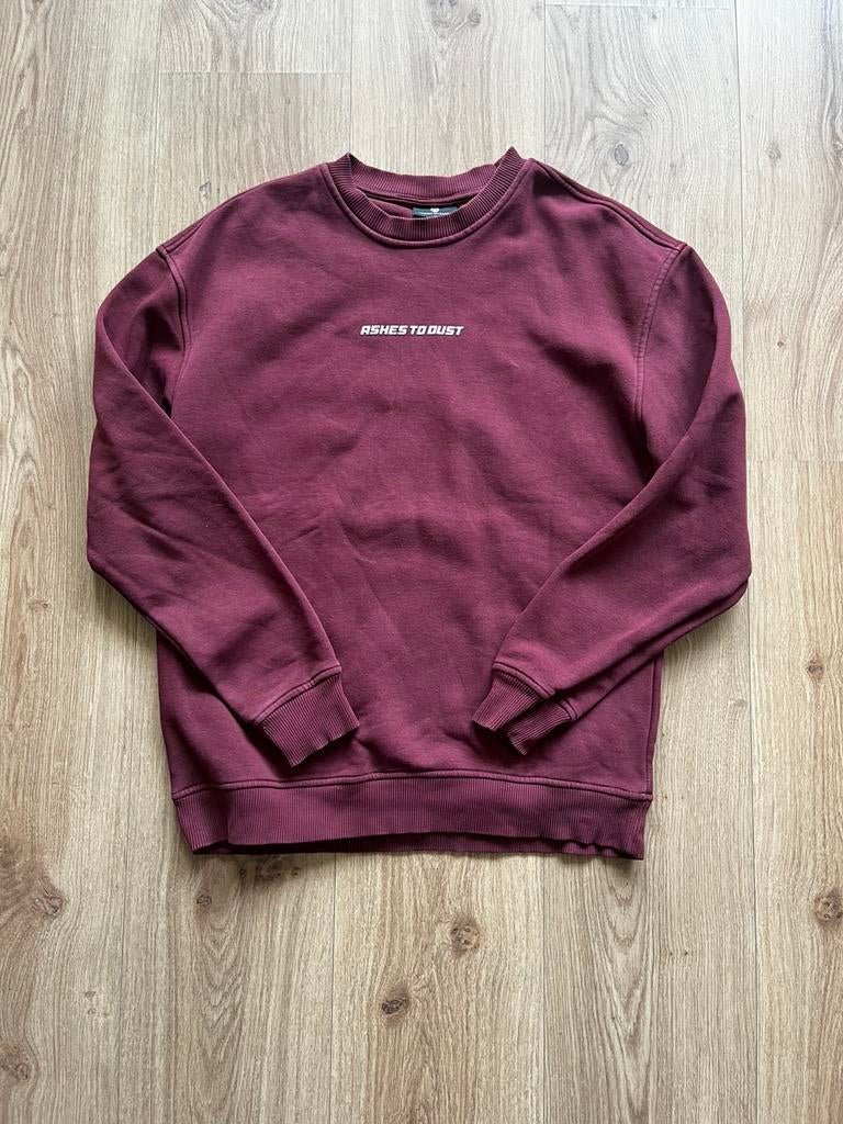 Ashes To Dust sweater | Als nieuw | Maat M | 70% katoen |, Kleding | Heren, Ophalen of Verzenden, Nieuw, Maat 48/50 (M), Rood