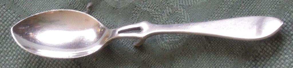 Nr H180: Verzilverde Roberts & Belk jamlepel, Ophalen of Verzenden