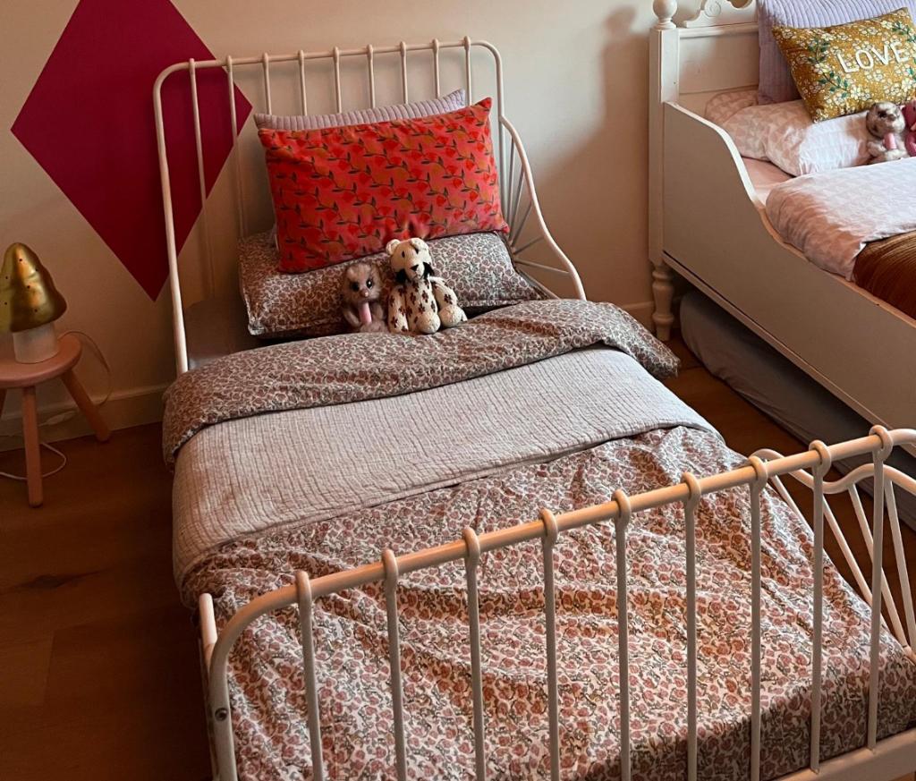 IKEA meegroeibed, Ophalen, Gebruikt, 70 tot 85 cm, Lattenbodem
