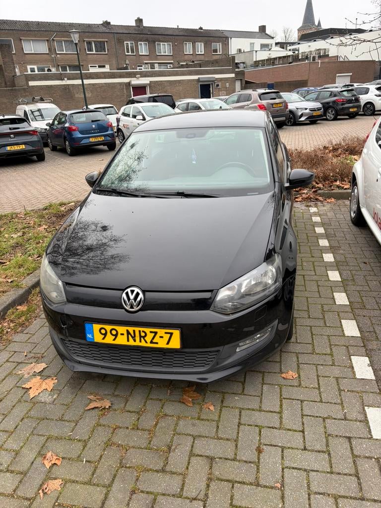 Volkswagen Polo 1.2 TDI 75PK 5D Bluemotion 2010 Zwart, Auto's, Volkswagen, Particulier, Polo, Diesel, A, Hatchback, Handgeschakeld