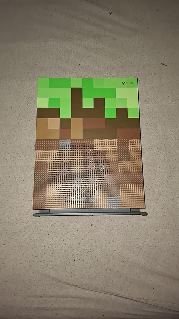 Minecraft Xbox One S Limited Edition, Ophalen of Verzenden, Zo goed als nieuw, 1 TB, Met 1 controller