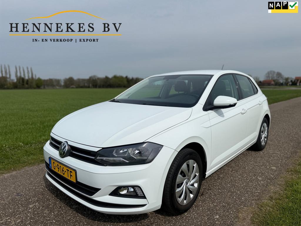 Volkswagen Polo 1.0 TSI Comfortline carplay navi, Auto's, Volkswagen, Stof, Gebruikt, 95 pk, 1055 kg