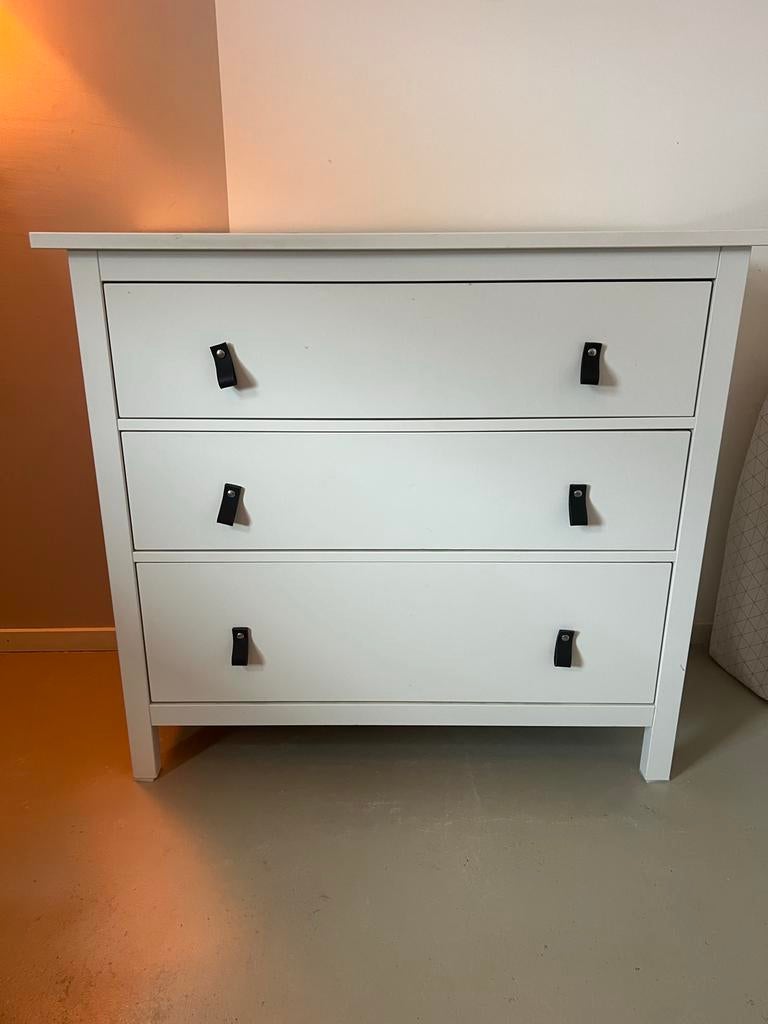 IKEA Hemnes ladekast wit, Ophalen, Gebruikt, 50 tot 100 cm, 3 of 4 laden
