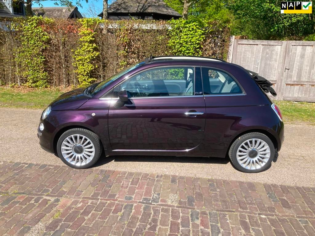 Fiat 500 C 0.9 TwinAir Lounge, NAP, PDC, Airco,, Auto's, Fiat, Euro 5, 86 pk, Gebruikt, 31 €/maand