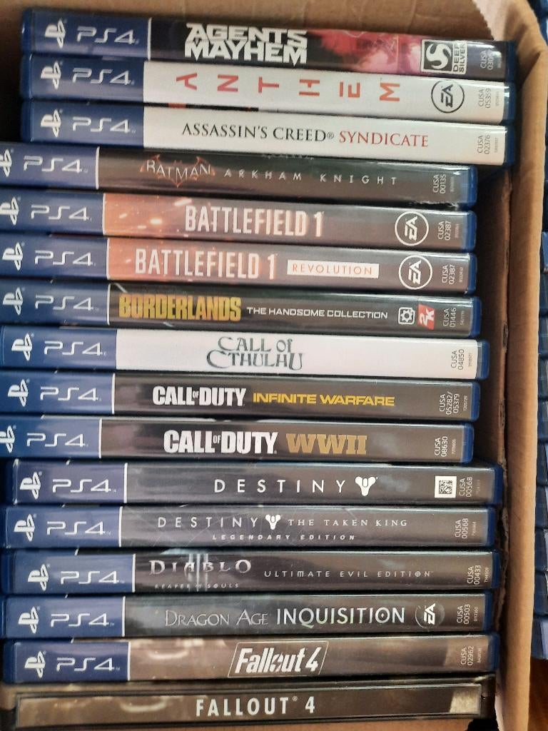 PS4 Games Battlefield, F1, Fifa, Tom Clancy, For Honor, GoW, Overige genres, Virtual Reality, Ophalen of Verzenden, Zo goed als nieuw