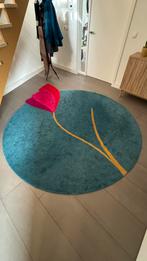 Uniek vloerkleed van zuiver scheerwol 2.40x2.60 m., Ophalen, Rond, 200 cm of meer, Zo goed als nieuw