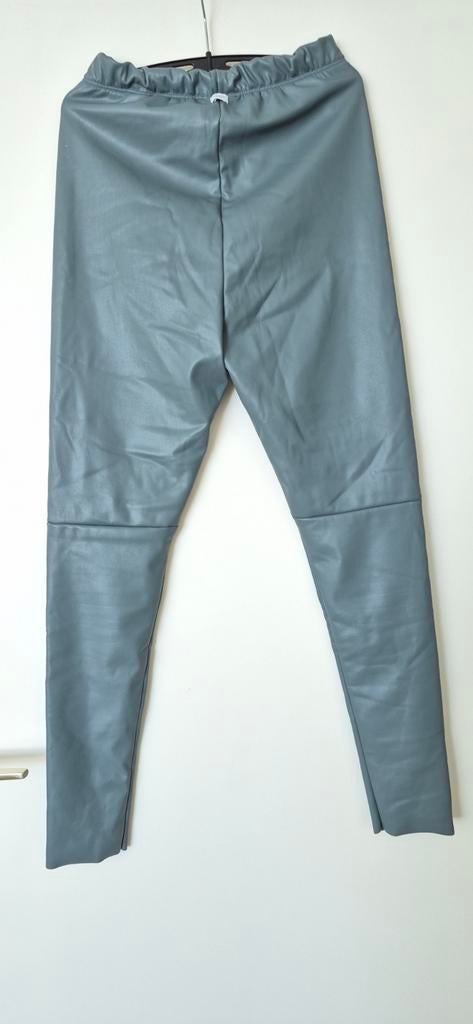 Penn & Ink, broek kunstleer, petrol, maat 36, Ophalen of Verzenden