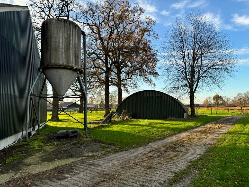 Gebruikte polyester silo, wit, voor kunstmest/agri, Ophalen of Verzenden