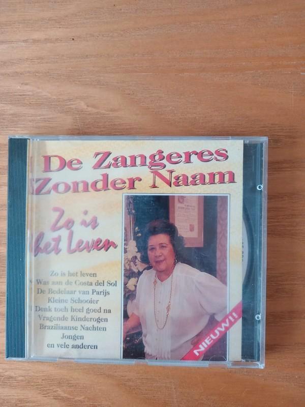 De Zangeres Zonder Naam - Zo is het leven, Cd's en Dvd's, Cd's | Nederlandstalig, Zo goed als nieuw, Levenslied of Smartlap, Ophalen of Verzenden