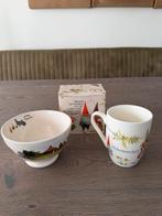 Rien Poortvliet Set, Huis en Inrichting, Keuken | Servies, Ophalen of Verzenden, Overige stijlen, Kop(pen) en/of Schotel(s)