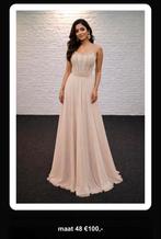 Elegante galajurk maat 48, Ophalen, Galajurk, Beige, Maat 46/48 (XL) of groter