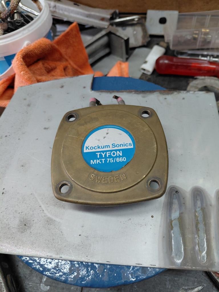 Luchthoorn verwarmingselement Kockum Sonics Tyfon, Ophalen of Verzenden