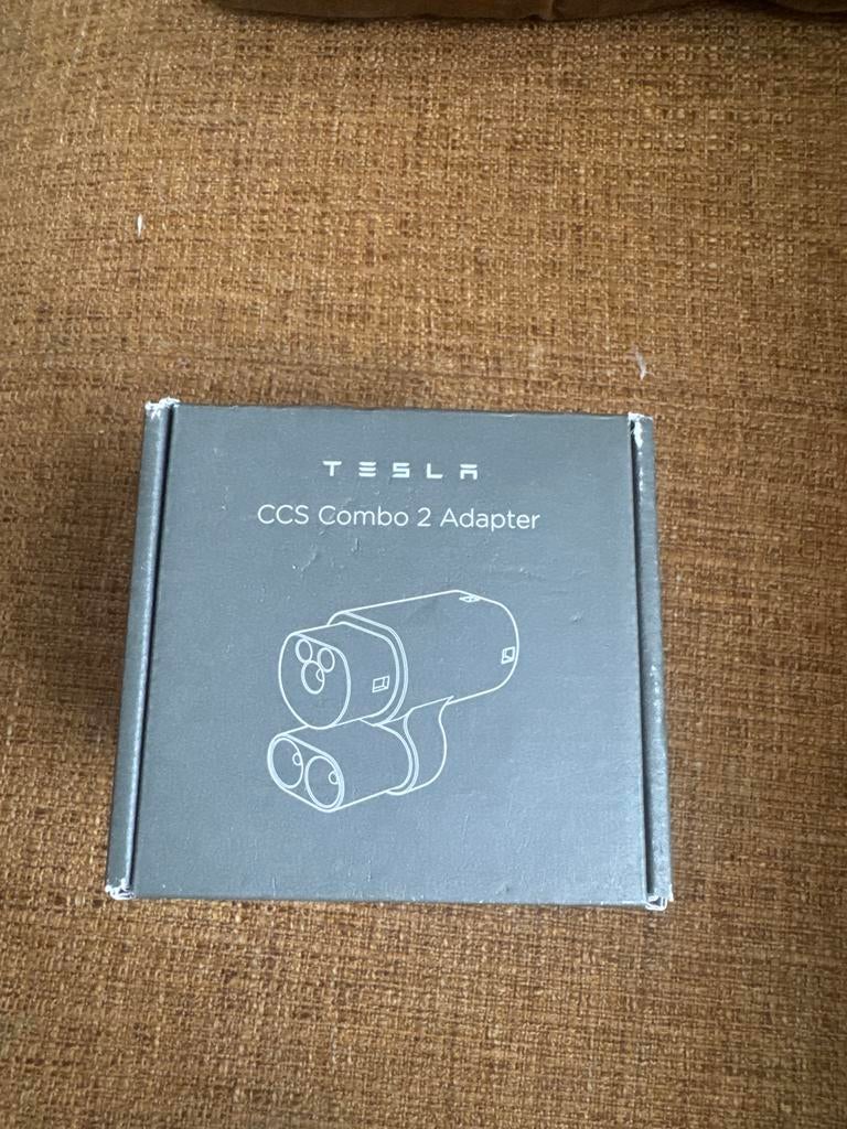 Nieuwe Tesla CCS Combo 2 Adapter (Model S/X), Ophalen of Verzenden, Nieuw