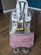 fiets stoel voor en achter, Ophalen, Gebruikt, Qibbel, Voetsteuntjes