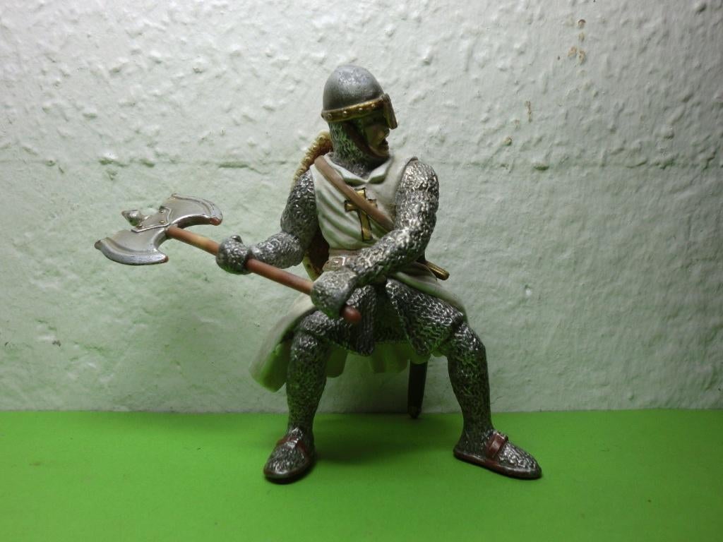 Schleich 70036 ridder met strijdbijl, Verzamelen, Poppetjes en Figuurtjes, Ophalen of Verzenden, Gebruikt