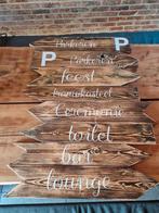 Wegwijzerbordjes voor bruiloft / trouwerij, Ophalen of Verzenden