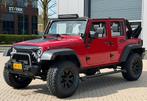 ‼️JEEP WRANGLER JK 3.8 V6 SAHARA EXTREME SOFTTOP YOUNGTIMER, Auto's, Jeep, Zwart, Cabriolet, Leder, Bedrijf