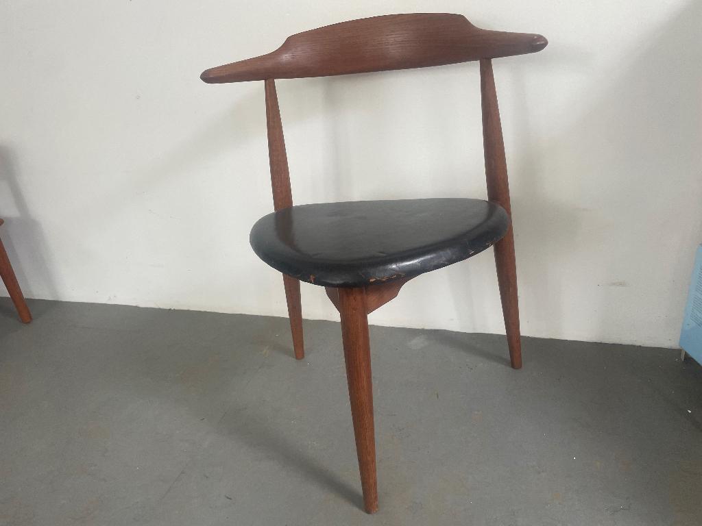 Stoel design Jaren 50 60 Wegner vintage retro Deens (pastoe), Ophalen of Verzenden