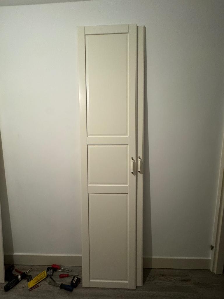 Pax deuren Tyssedal Wit, Ophalen, Gebruikt, 200 cm of meer, 50 tot 100 cm