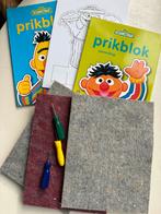 Prikblok met toebehoren, Ophalen