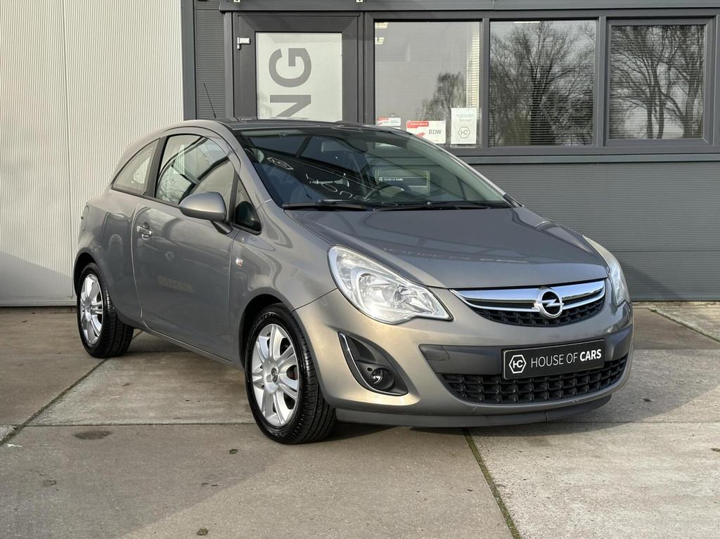 Opel Corsa 1.2 16V Cosmo Automaat Airco Cruise NAP, Auto's, Opel, Euro 5, Bruin, 1229 cc, Origineel Nederlands