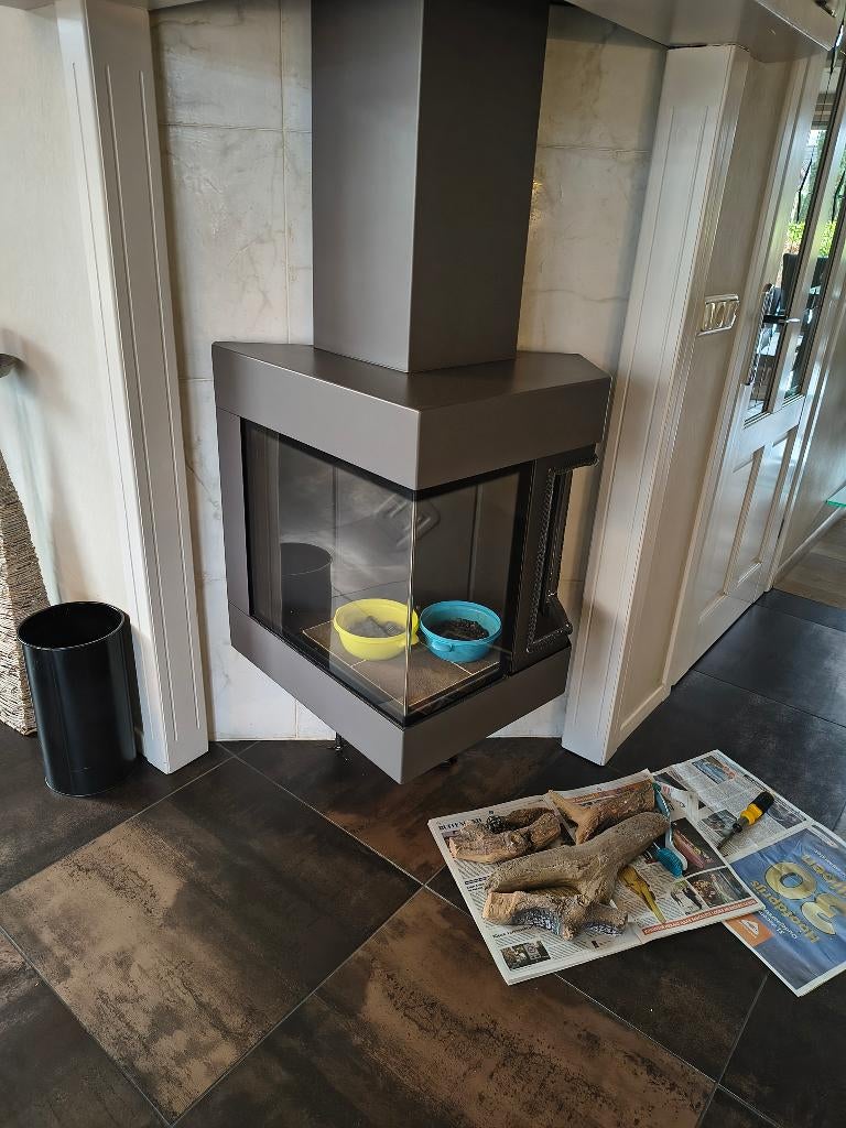 Harrie Leenders Trias gaskachel defect (voor onderdelen), Ophalen, Gebruikt, Gas, Hangend