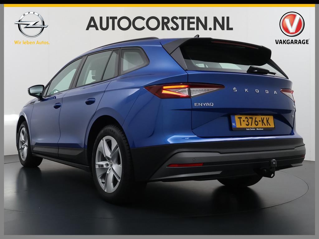 Skoda Enyaq iV SOH 92% 60 Trekhaak Navi Ecc Cruise Control C, Auto's, Skoda, Automaat, 390 km, Achterwielaandrijving, Gebruikt