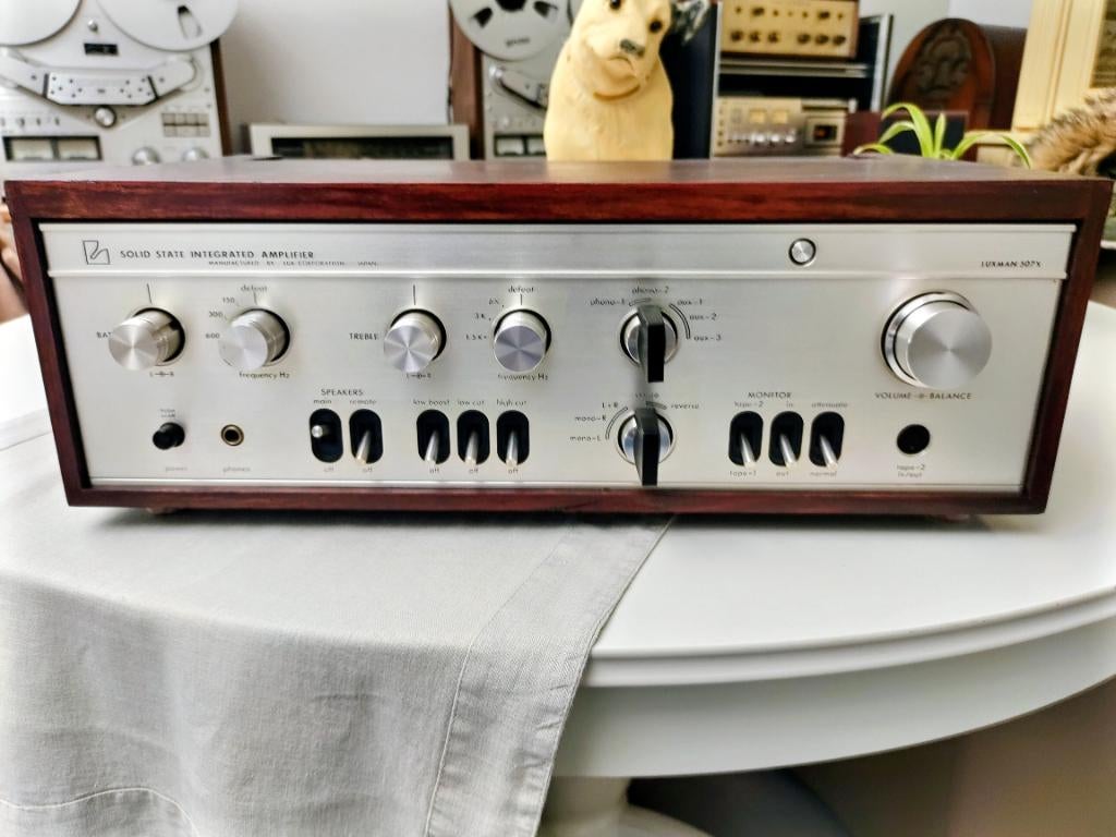 LUXMAN 507 X. Perfect werkend toestel, Ophalen of Verzenden, 120 watt of meer, Overige merken