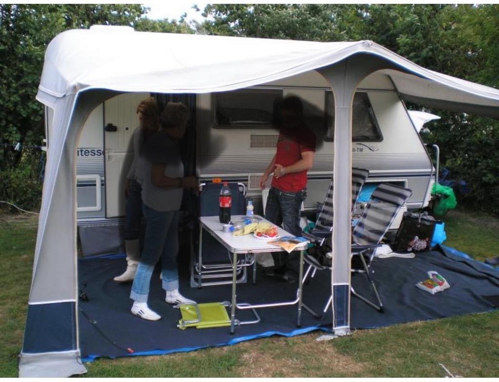 Walker voortent koopje, Caravans en Kamperen, Tenten, Ophalen, Gebruikt, Tot en met 4