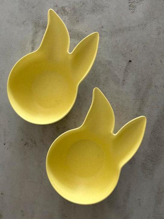 Albert heijn bamboe schaaltjes paashaas paaskonijn konijn AH, Diversen, Pasen, Zo goed als nieuw, Ophalen of Verzenden