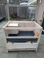 Knaagdier (konijn, cavia) hok, Ophalen, Gebruikt, 90 cm of meer, Hok