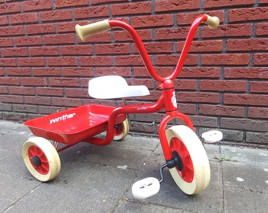 Winther driewieler rood, Fietsen en Brommers, Fietsen | Driewielers, Ophalen