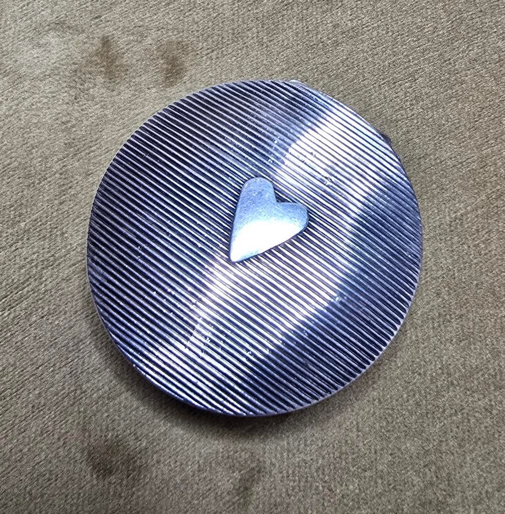 Antiek zilveren pepermuntdoosje 1855, Ophalen of Verzenden, Zilver