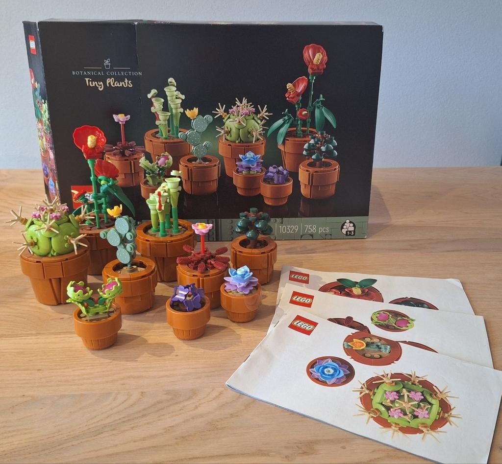 Lego Botanical Collection Tiny Plants - Compleet, Kinderen en Baby's, Speelgoed | Duplo en Lego, Ophalen of Verzenden, Zo goed als nieuw