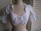 tiroler dirndl blouse maat 34 nr SS 501, Kleding | Dames, Verzenden, Zo goed als nieuw, Maat 34 (XS) of kleiner, Overige thema's
