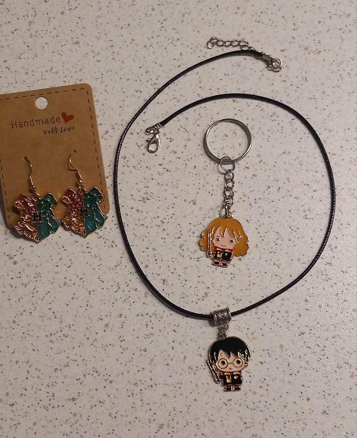 Leuke harry Potter setje, Sieraden, Tassen en Uiterlijk, Kindersieraden, Nieuw, Overige kleuren, Ophalen of Verzenden